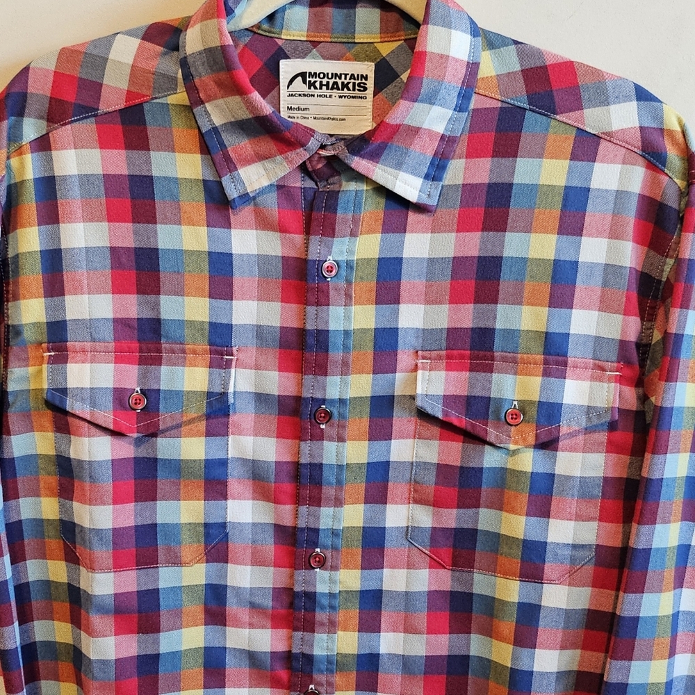 Mountain Khakis Peak Performance Flannel Shirt - … - image 2